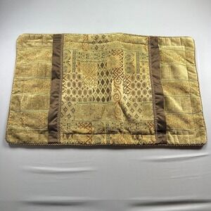 Ashley Furniture One Ashley Way King Pillow Shams Multi Bohemian Patchwork 20x36